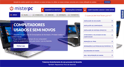 Desktop Screenshot of misterpc.pt